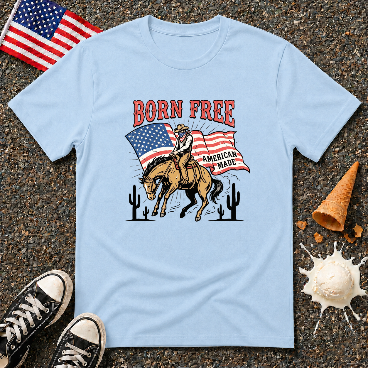 "Born Free" Tee