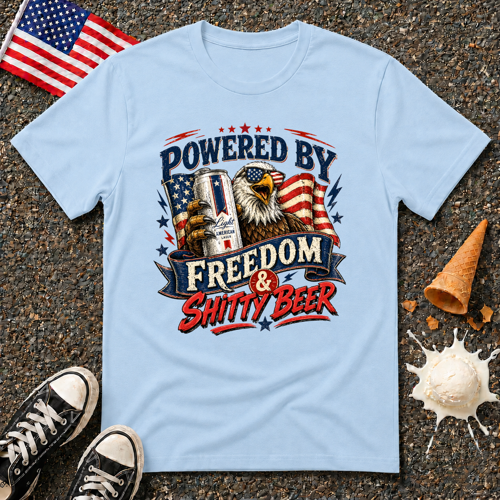 "Powered By Freedom" Tee