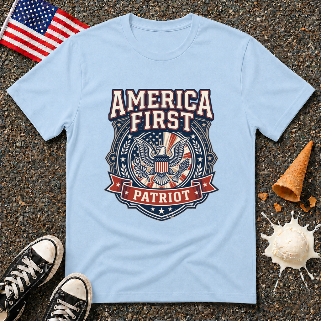 "America First Patriot" Tee
