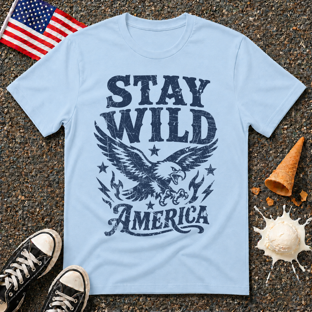 "Stay Wild America" Tee