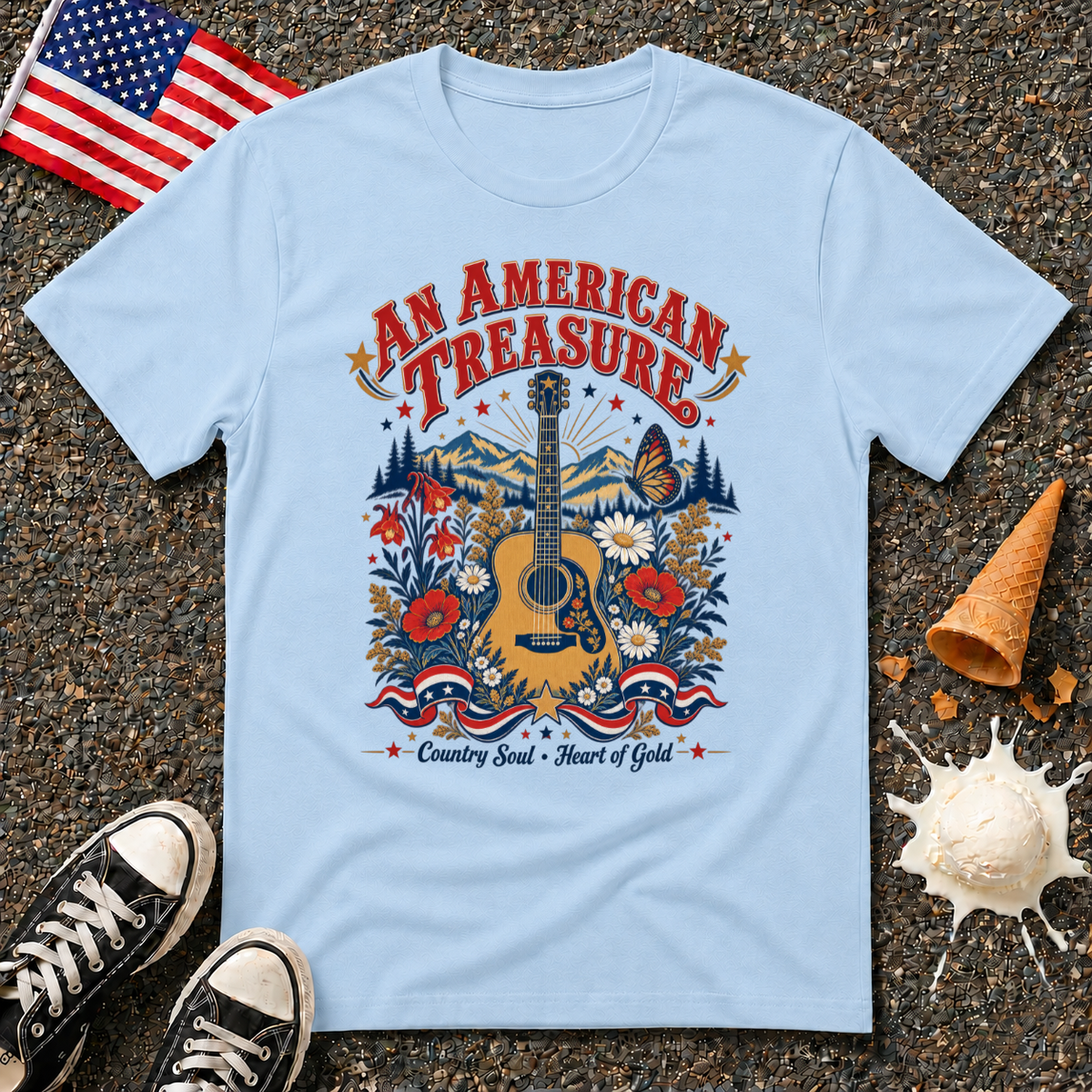 "An American Treasure" Tribute Tee