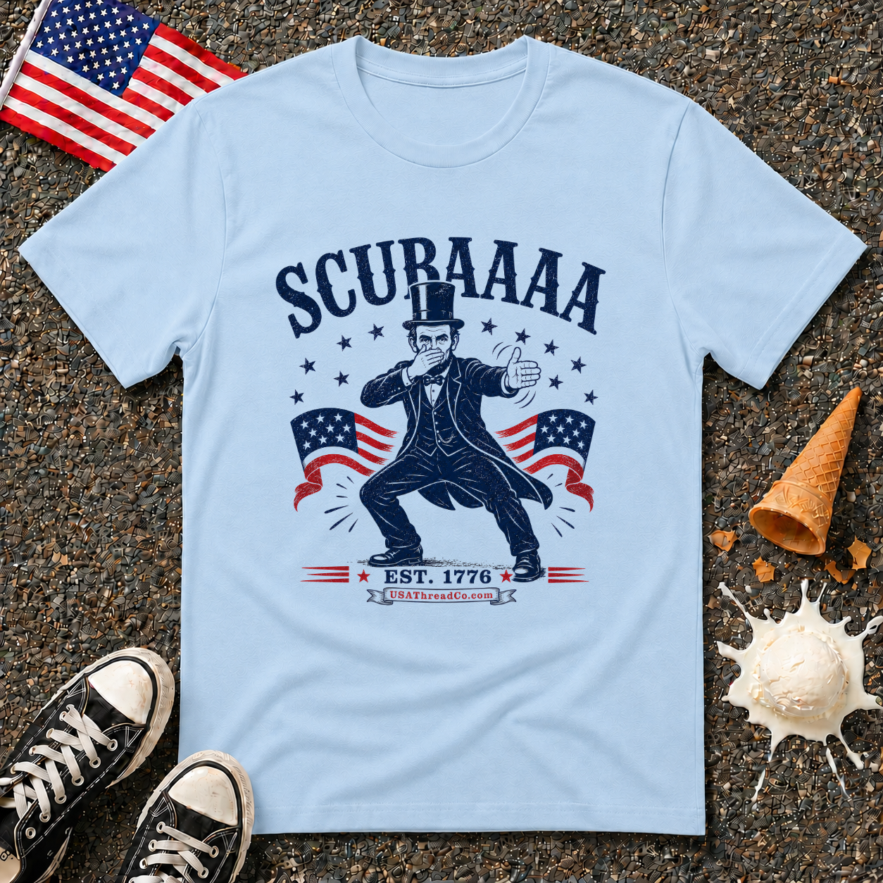 Patriotic 'SCUBAAAA' Tee