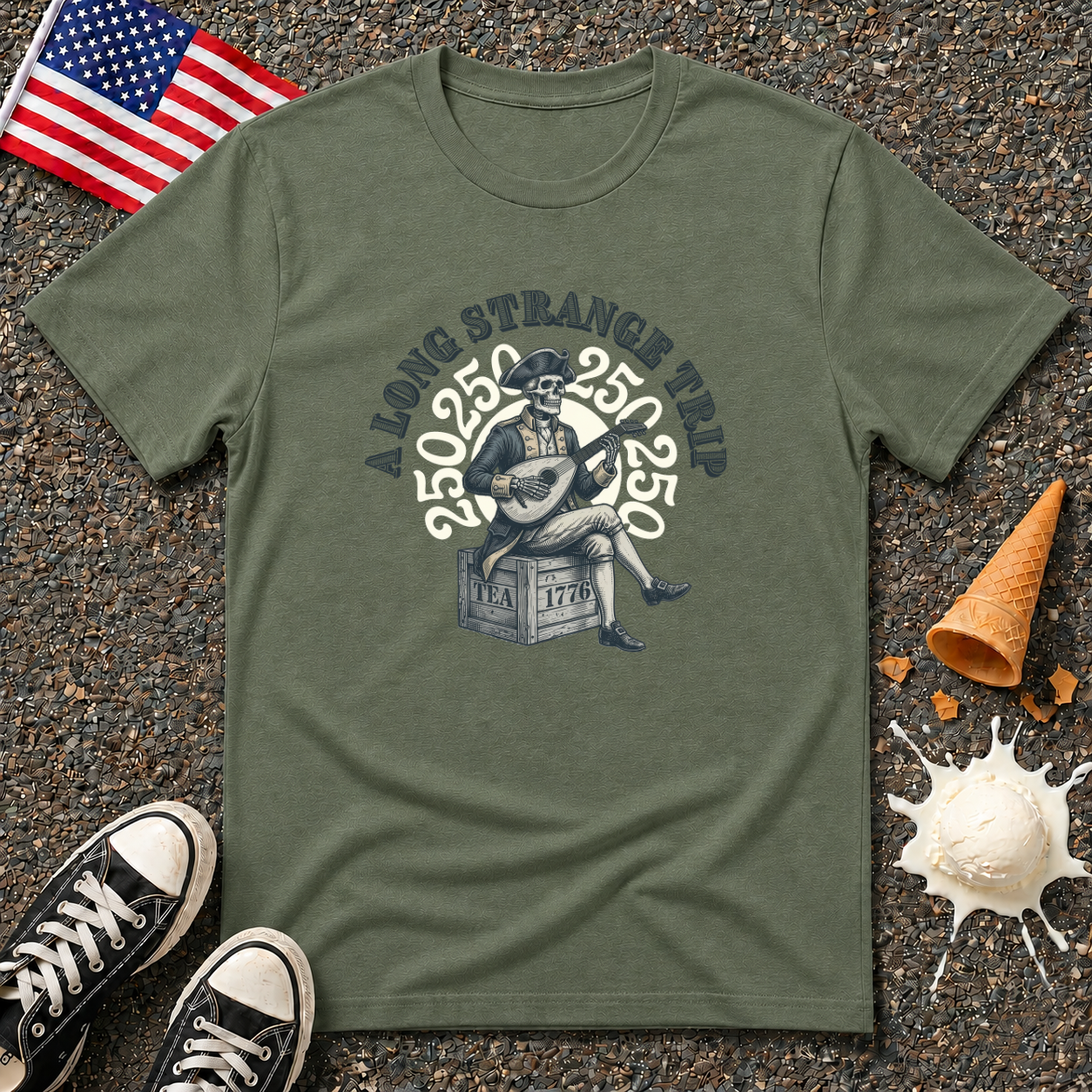 "A Long Strange Trip" Vintage Tee