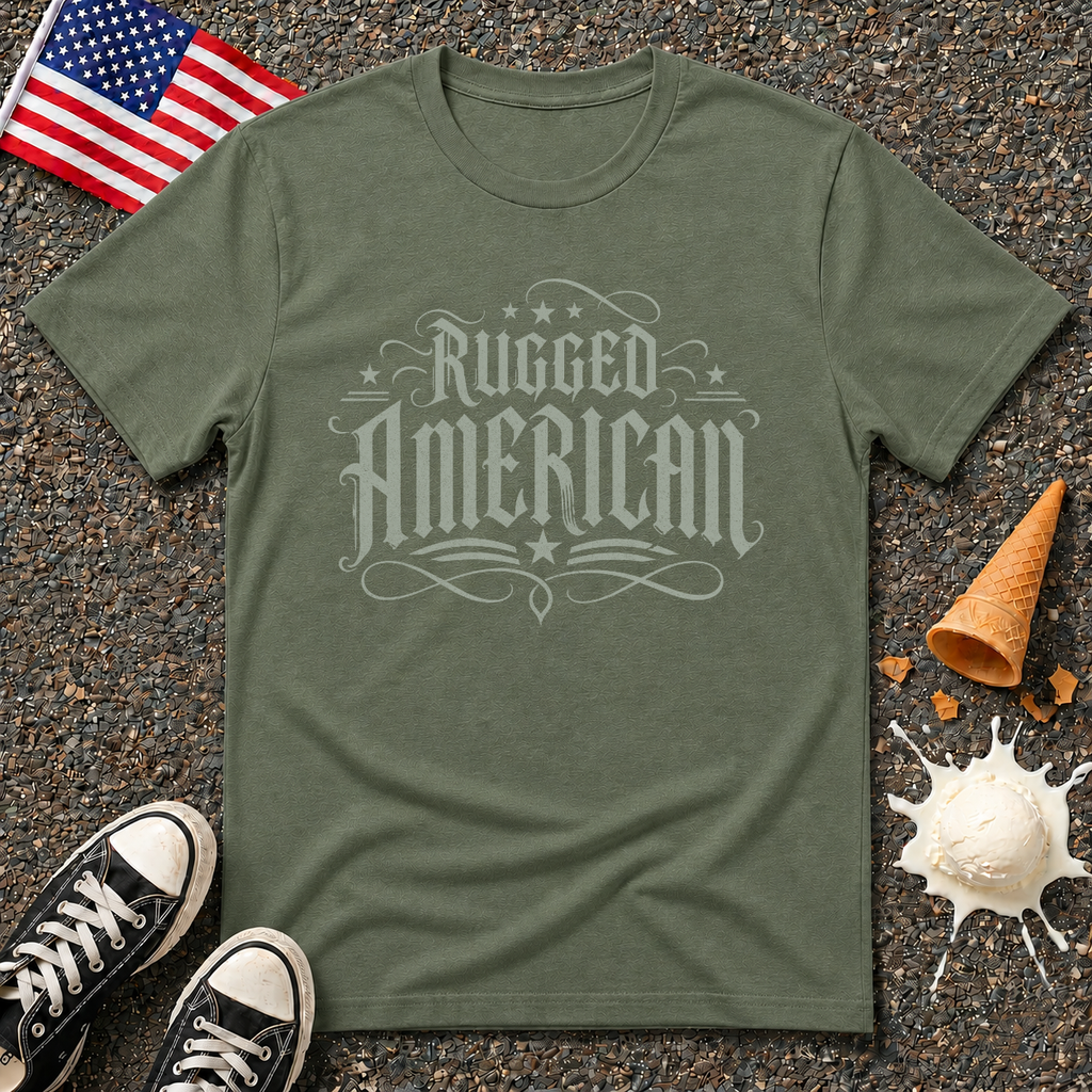 "Rugged American" Vintage Tee