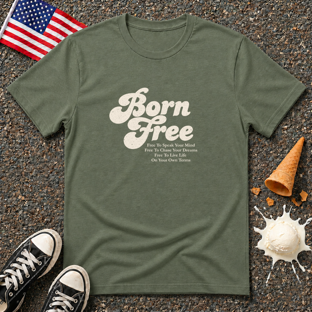 "Born Free" Vintage Tee