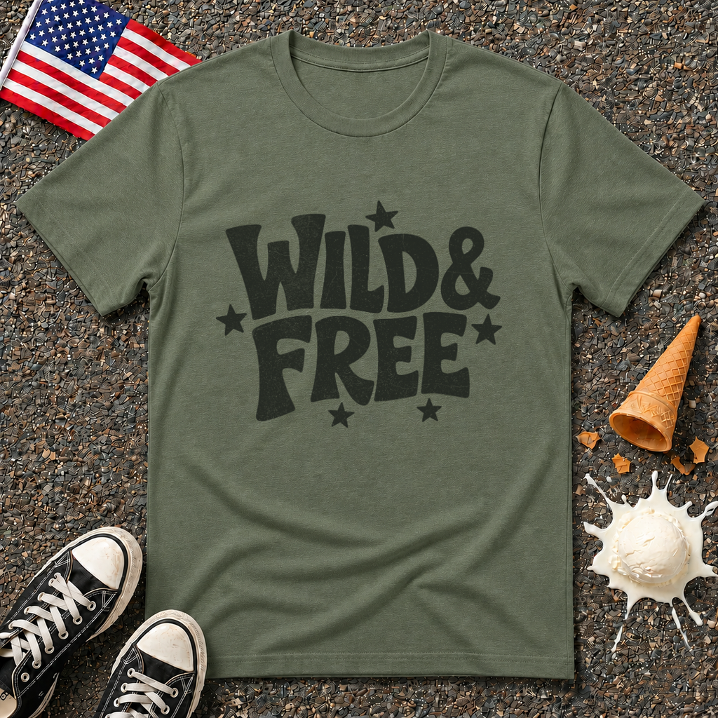 "Wild & Free" Tee