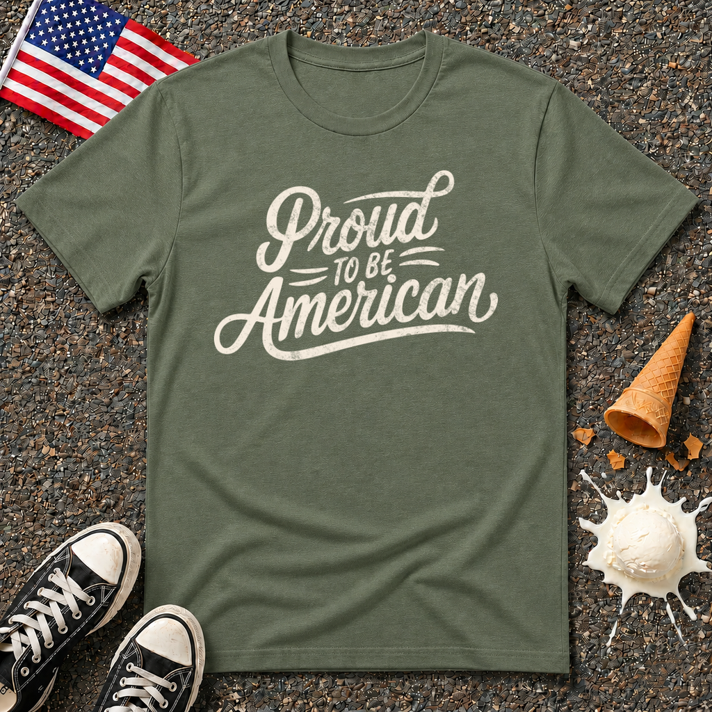 "Proud to Be American" Tee
