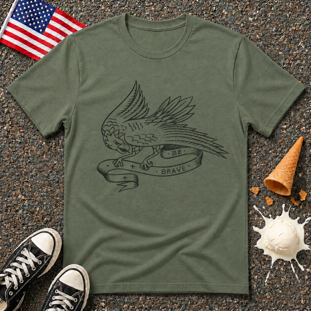 "Be Brave" Graphic Tee