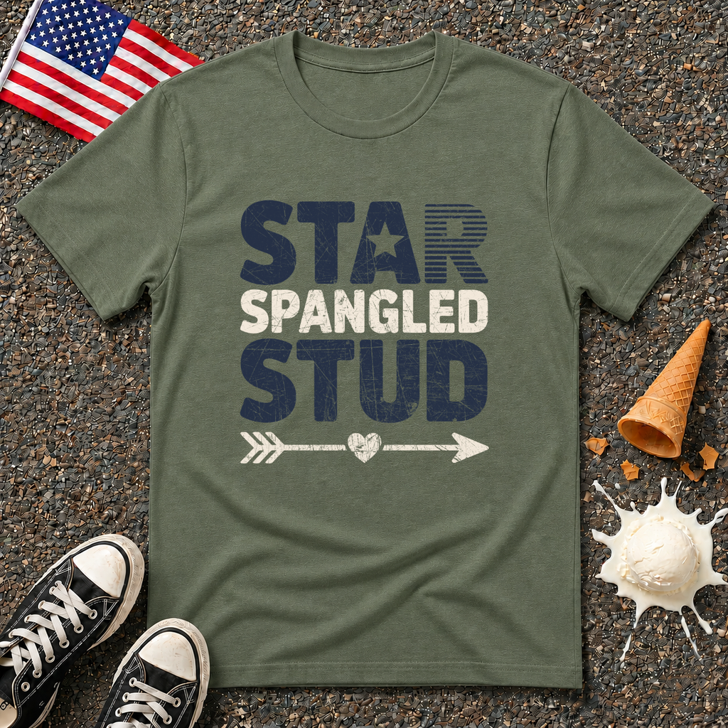 "Star Spangled Stud" Tee