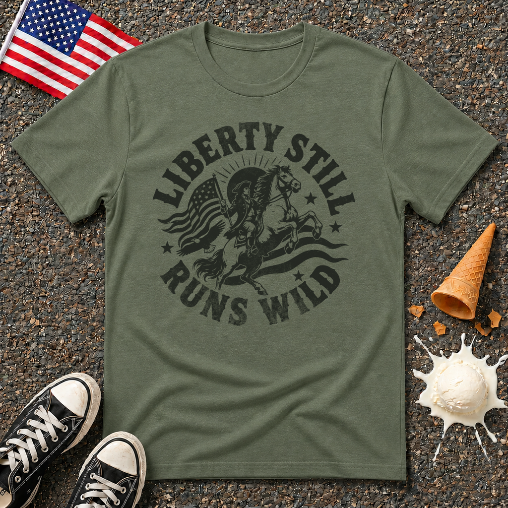 "Liberty Still Runs Wild" Vintage Tee