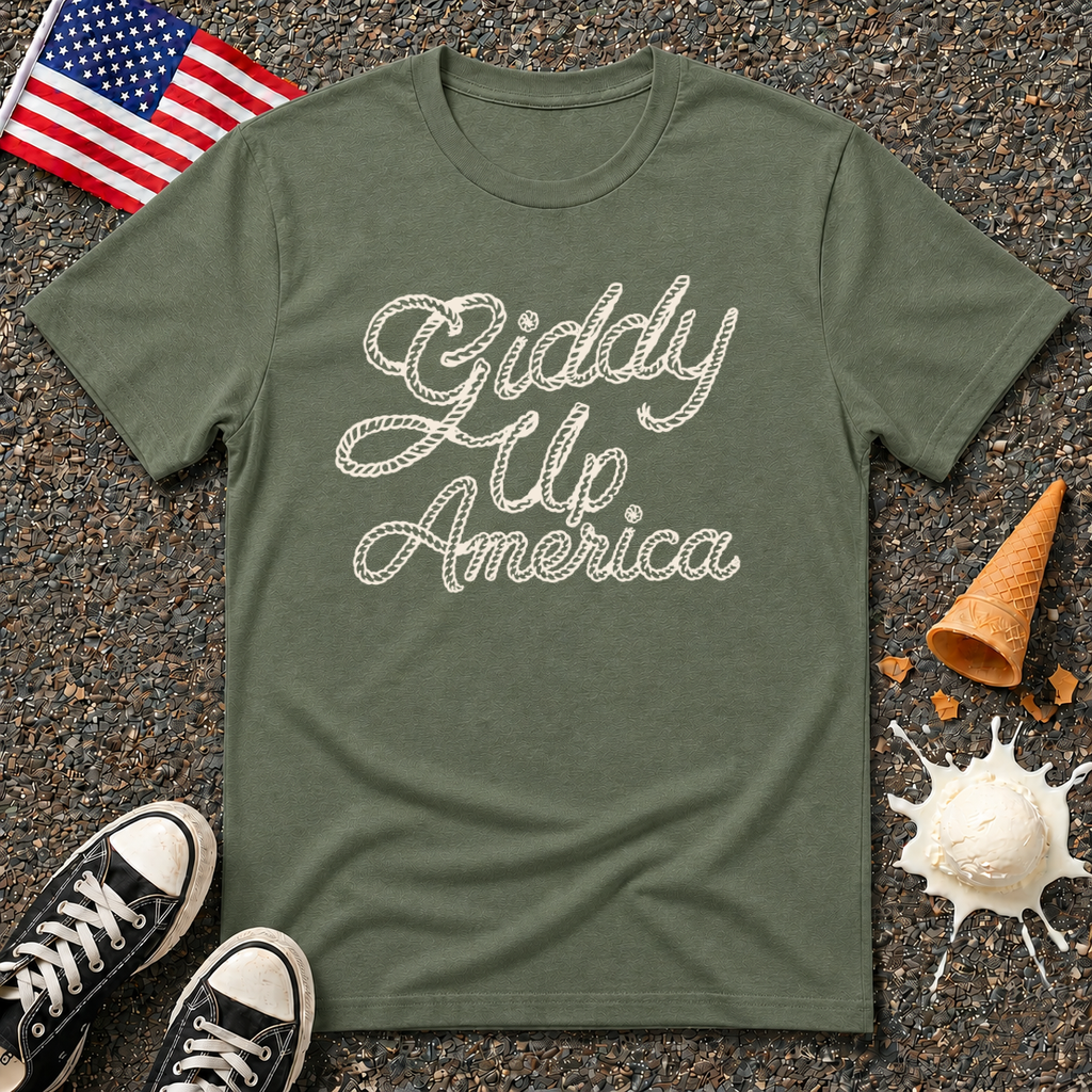 "Giddy Up America" Tee