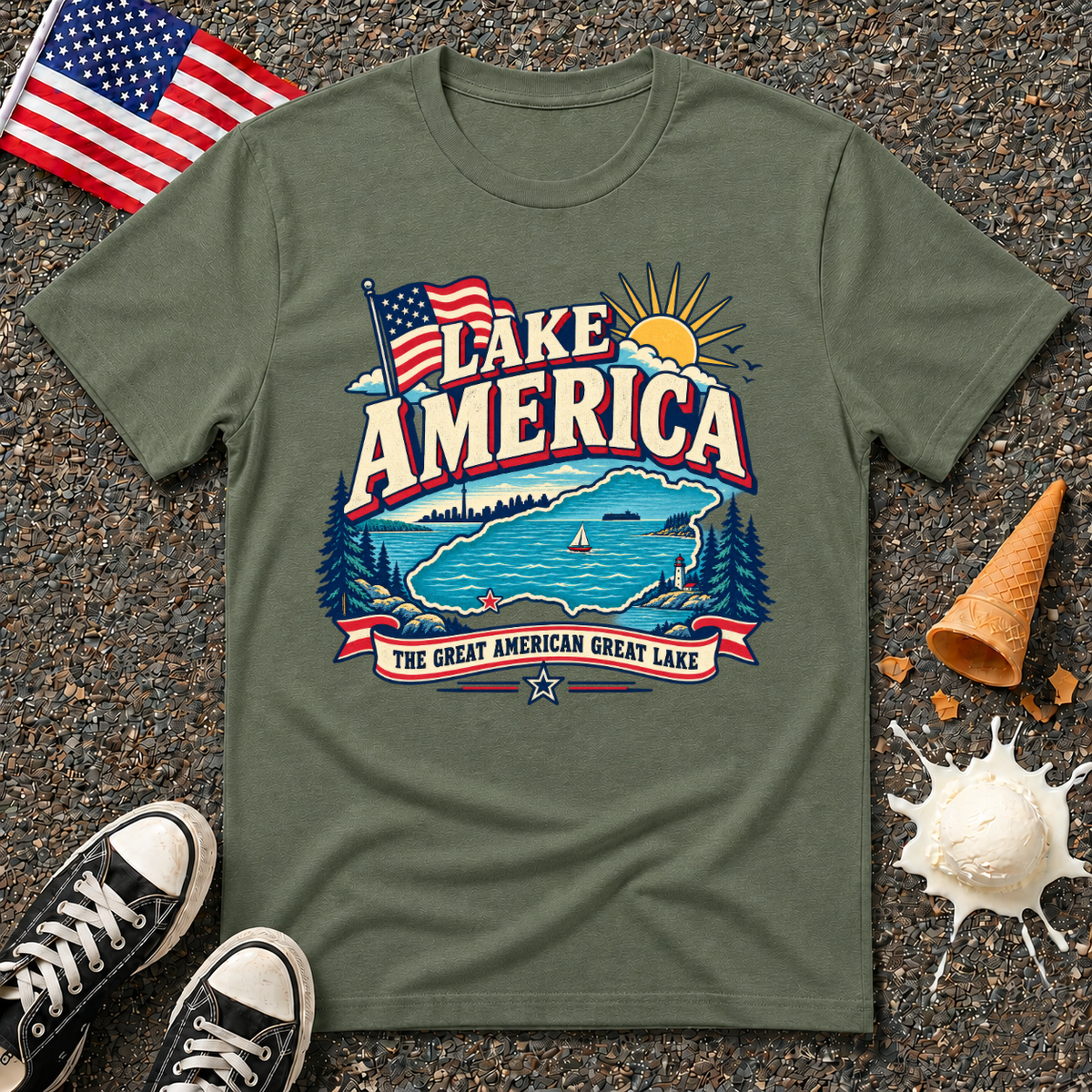 "Lake America" Vintage Tee