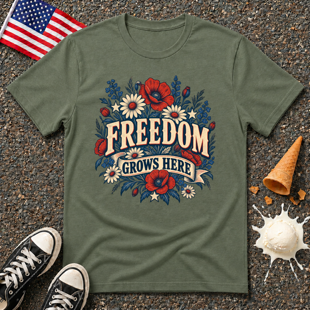 "Freedom Grows Here" Tee