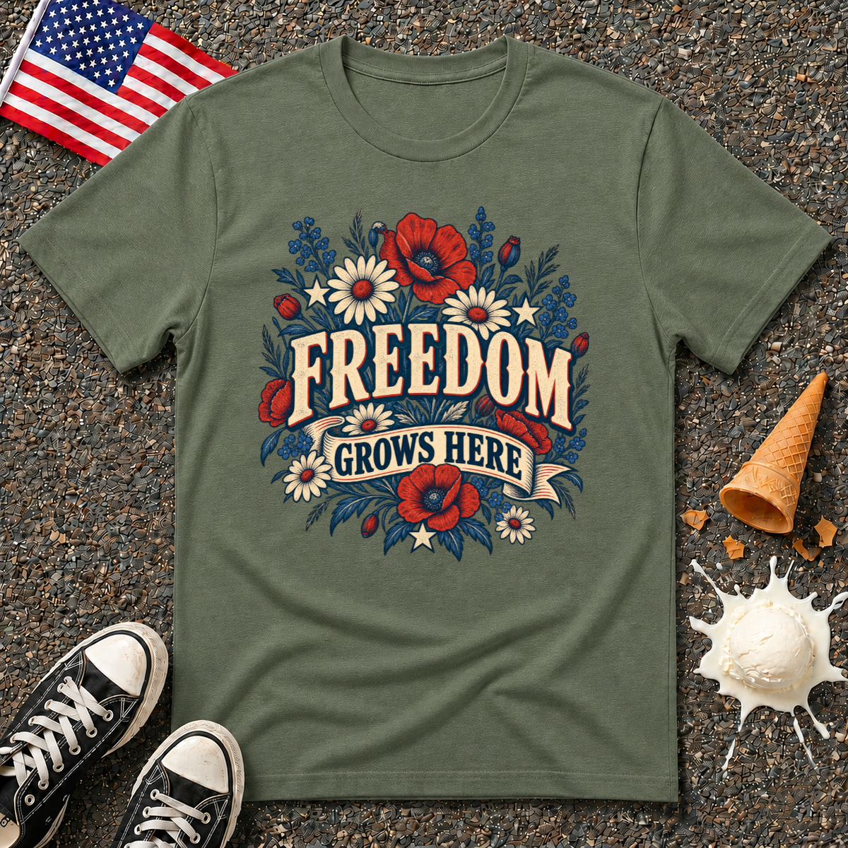 "Freedom Grows Here" Tee