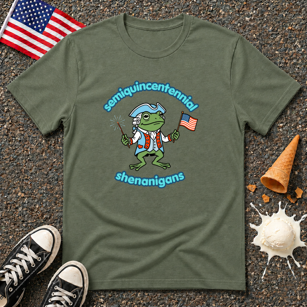 "Semiquincentenial Shenanigans" Tee
