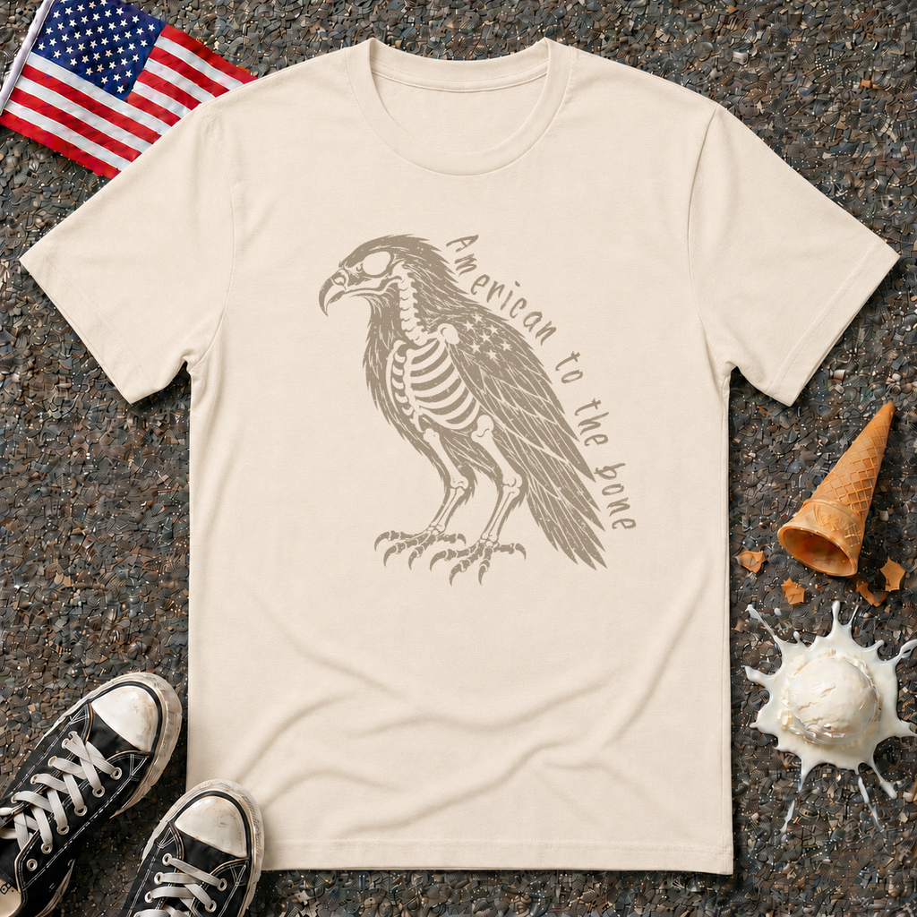 "American to the Bone" Halloween Tee