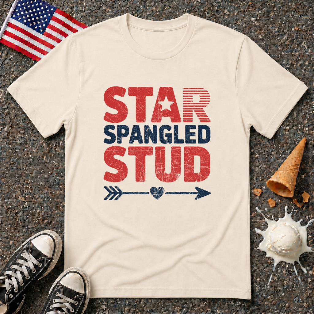 "Star Spangled Stud" Tee