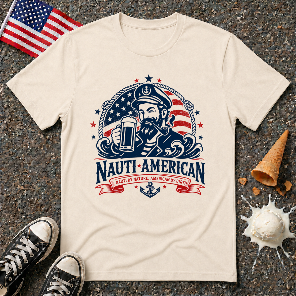 "Nauti-American" Tee