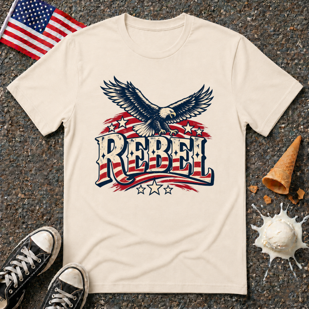 "Rebel" Vintage Tee