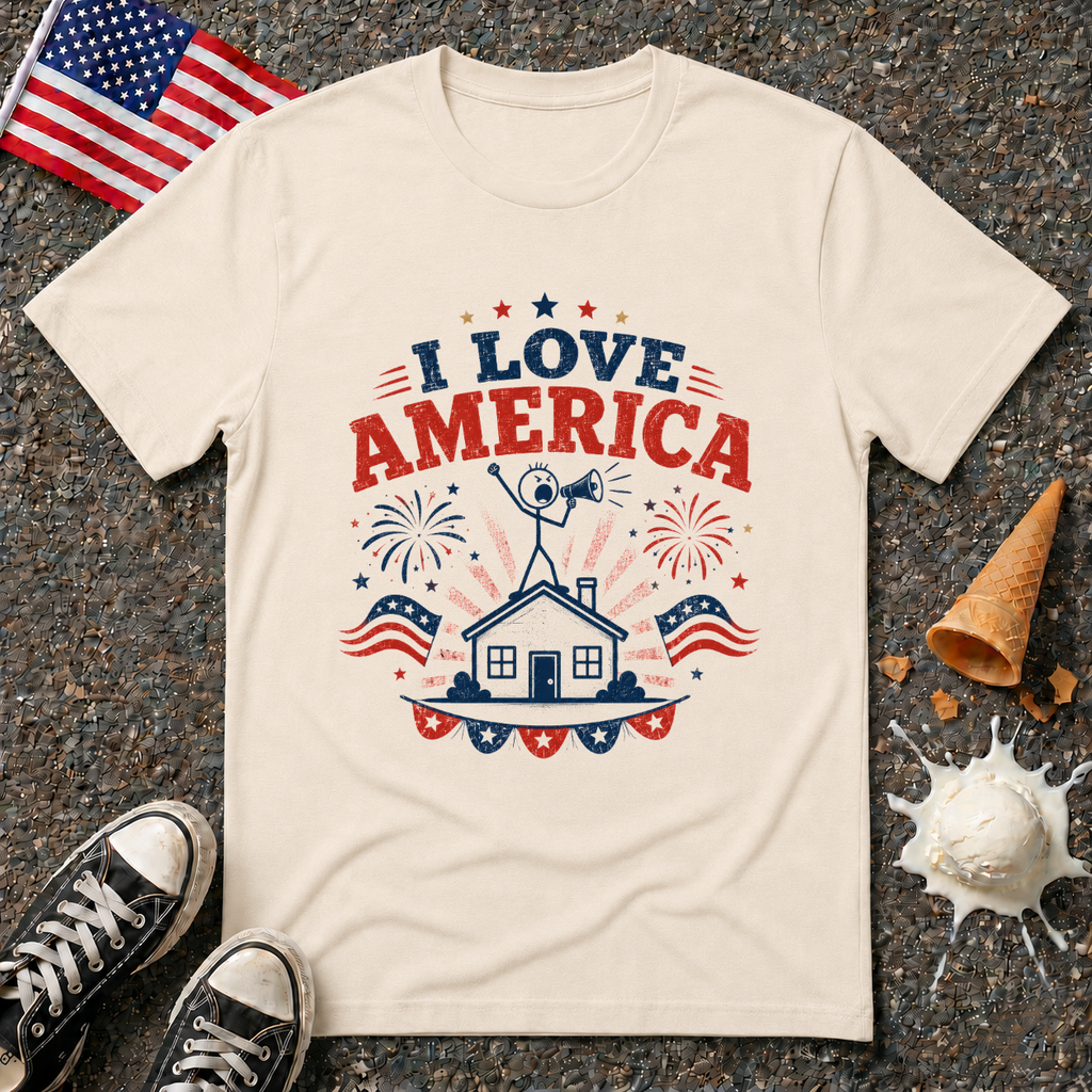 "I Love America" Tee