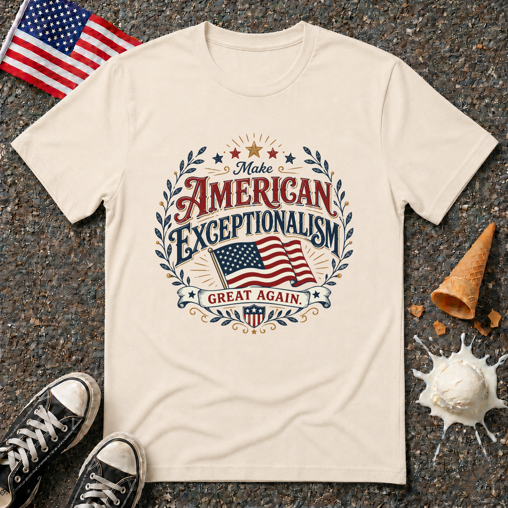 "American Exceptionalism" Folk Tee