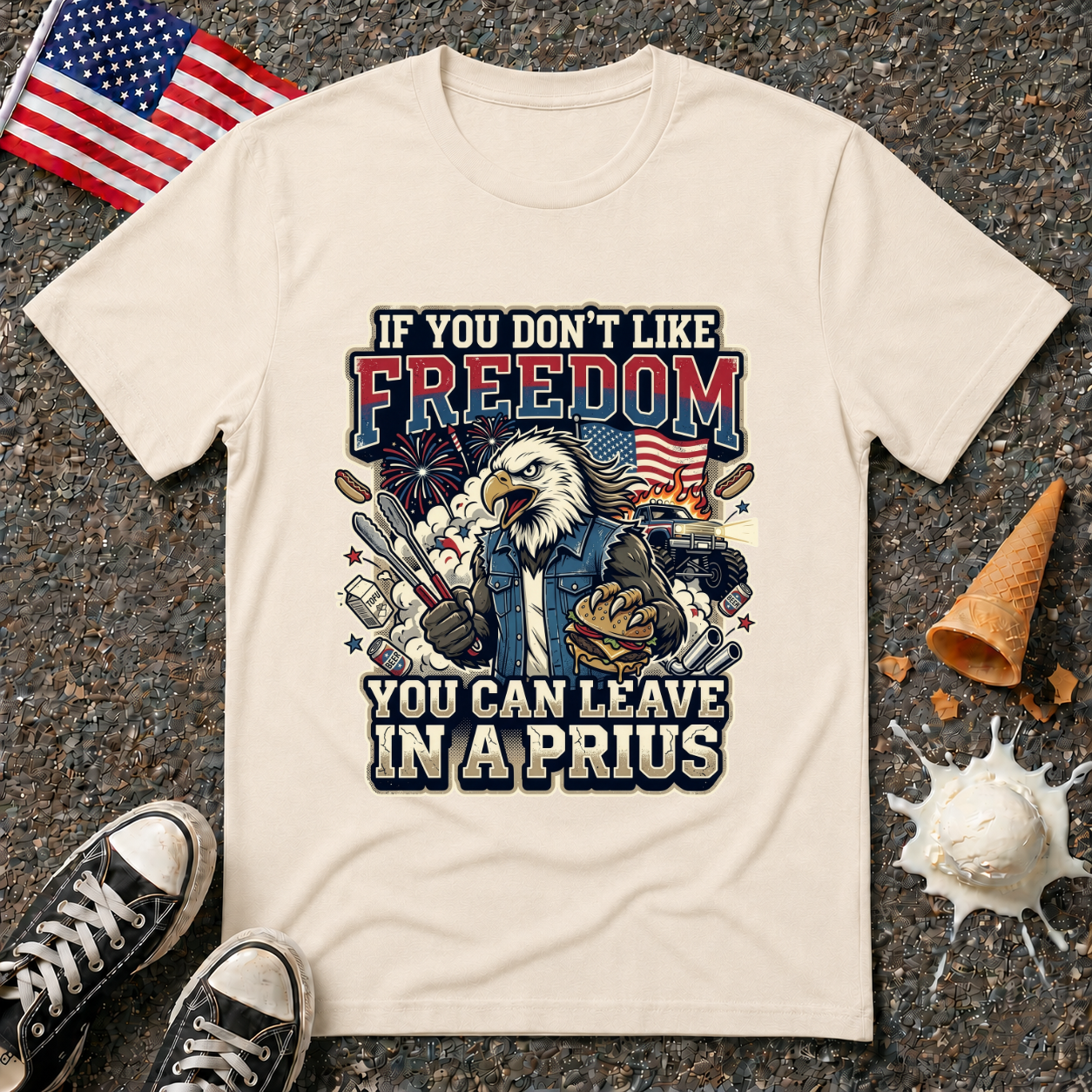 "If You Don't Like Freedom" Tee