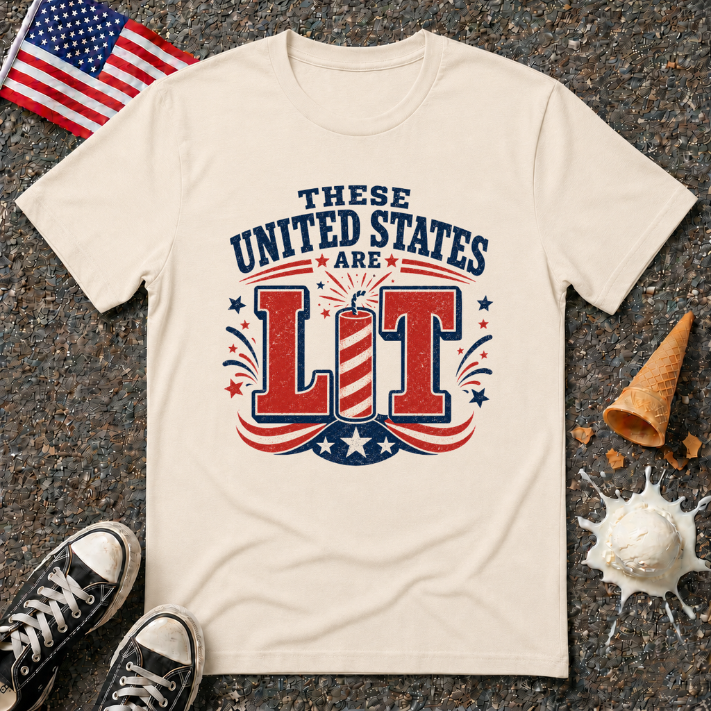 "These United States Are Lit" Tee