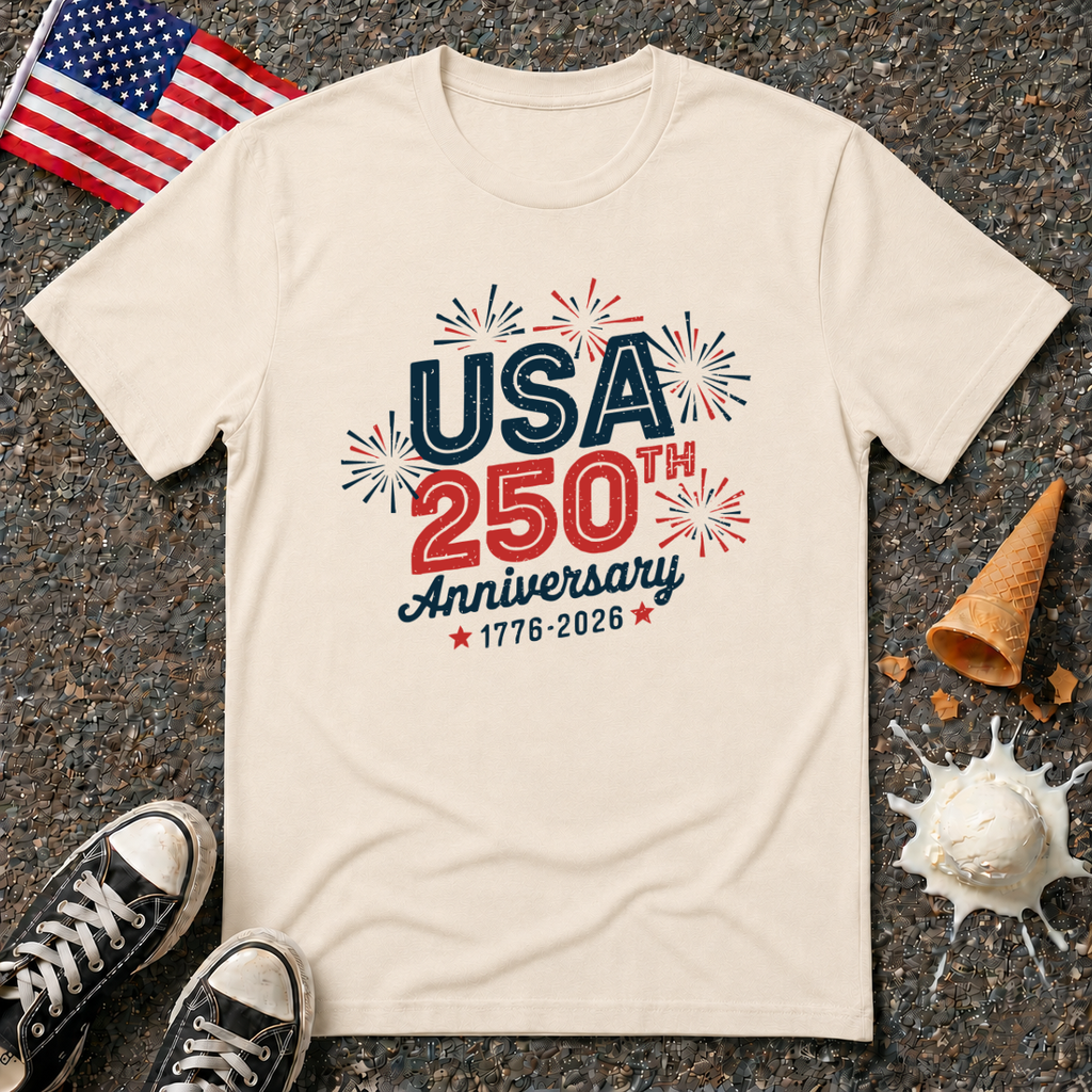 Patriotic Fireworks Tee