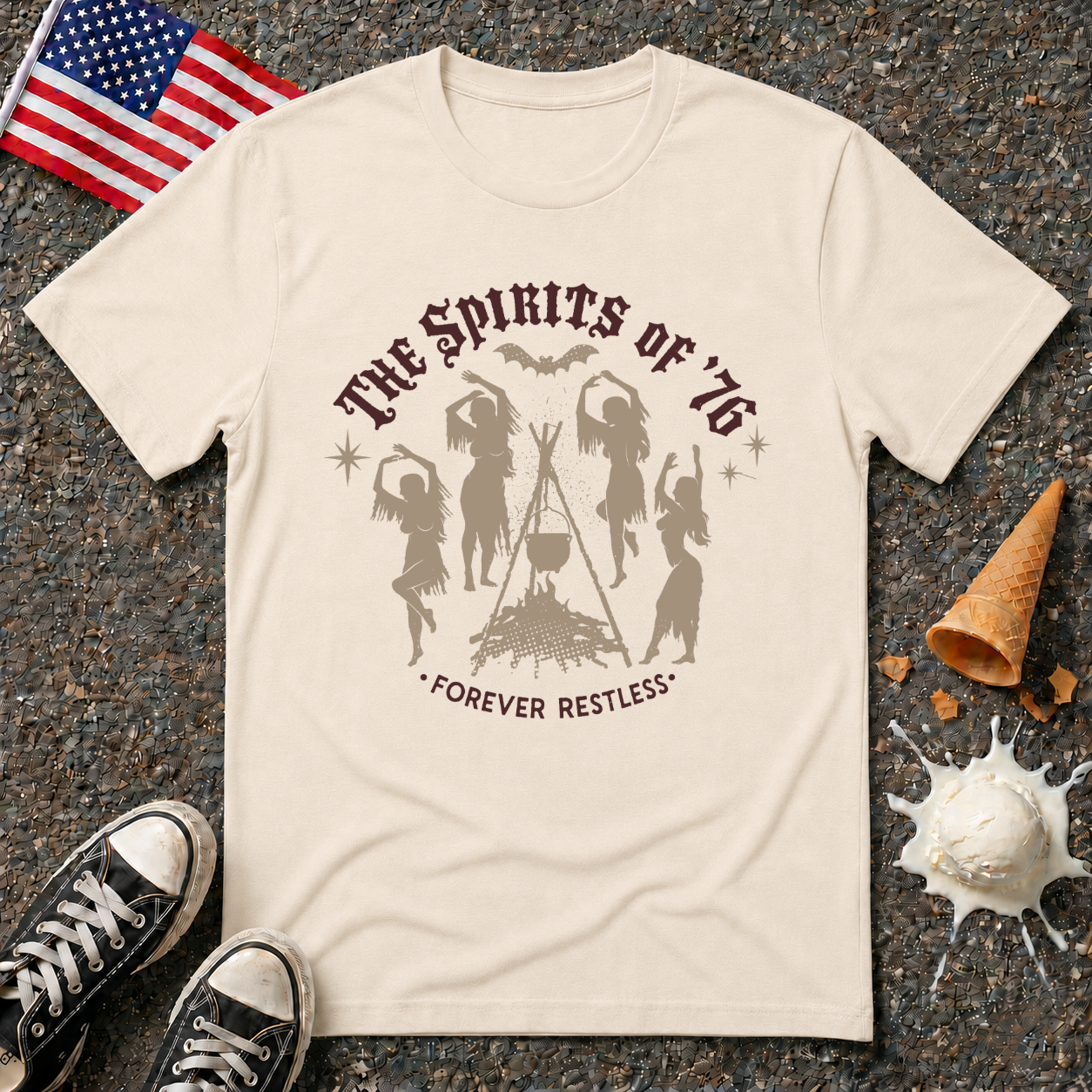 "Spirits of '76" Halloween Tee
