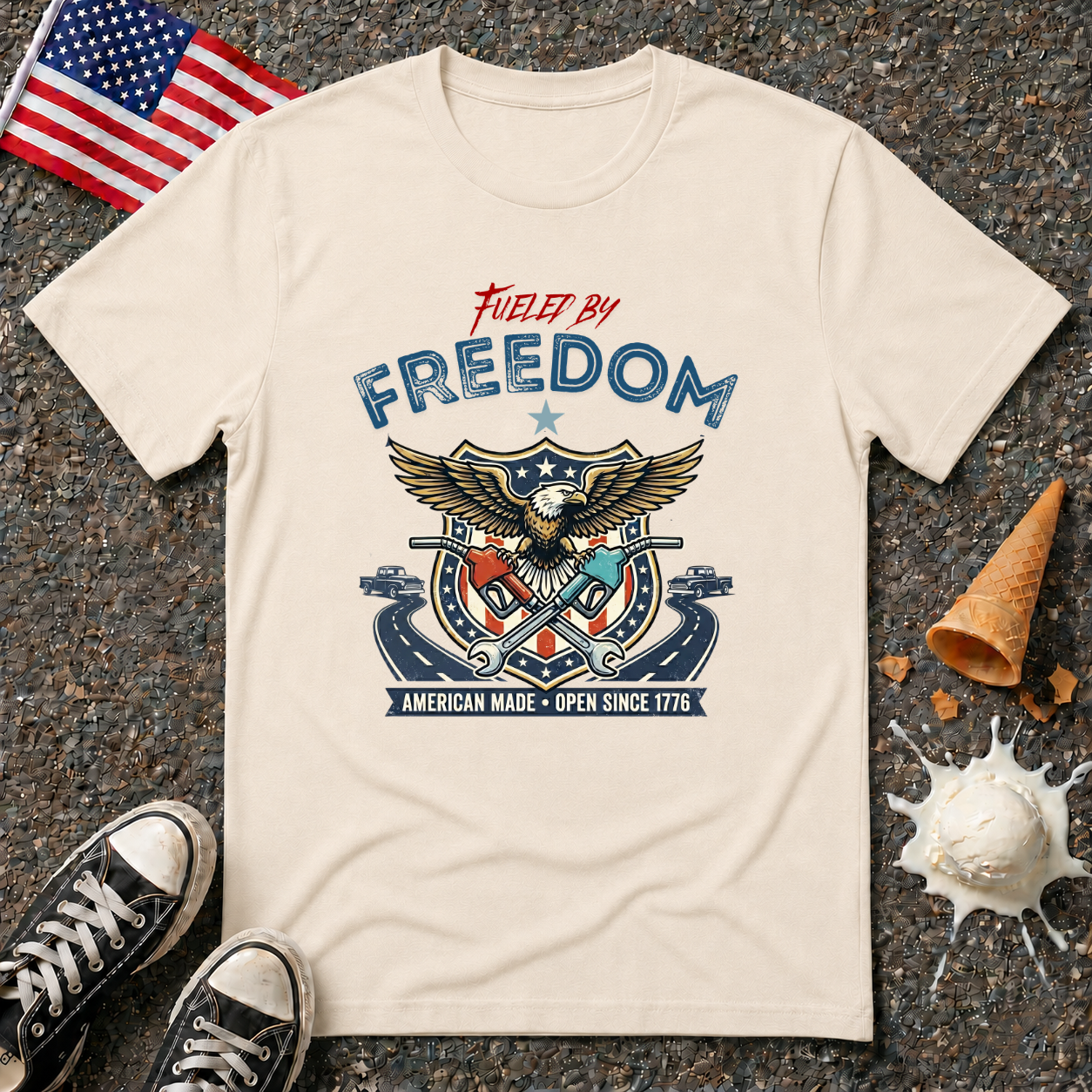 "Fueled by Freedom" Tee