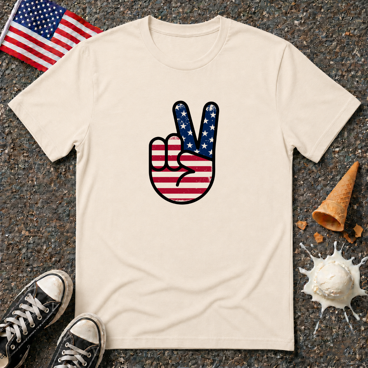American Peace Tee