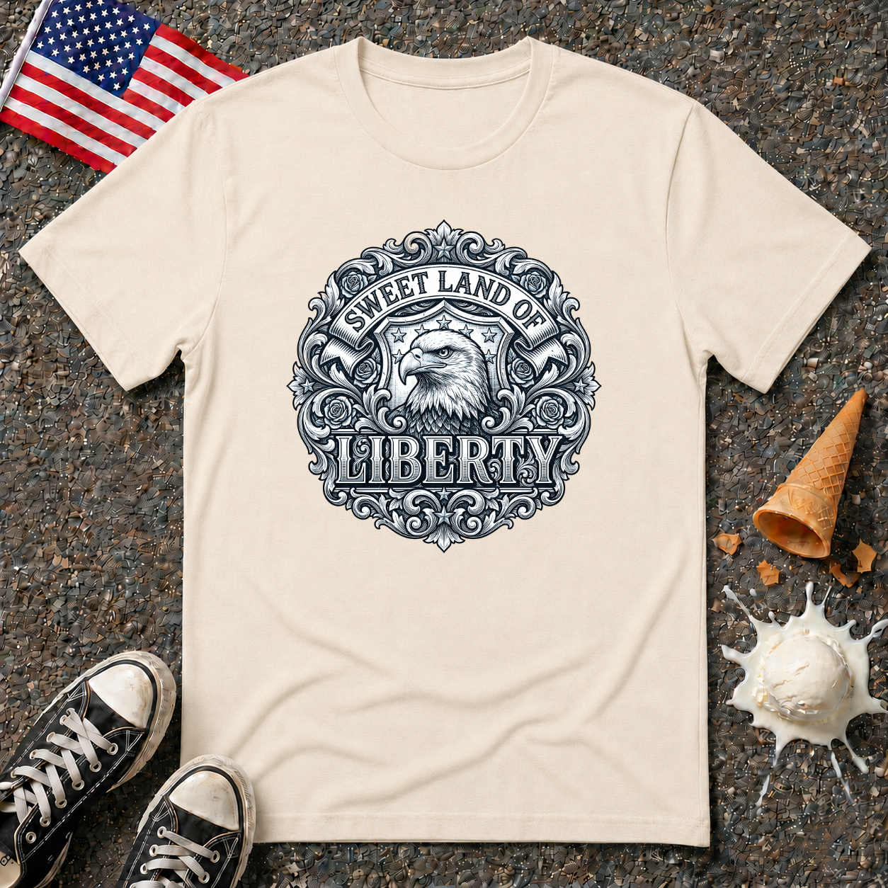 Liberty Eagle  Tee