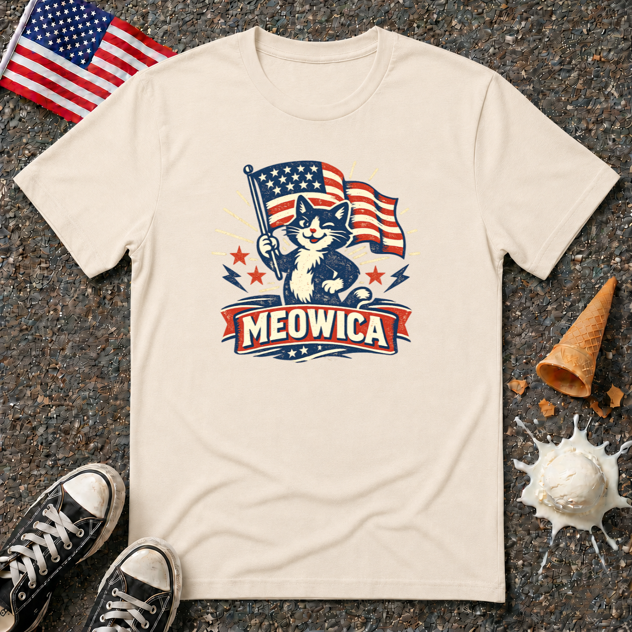 "Meowica" Tee