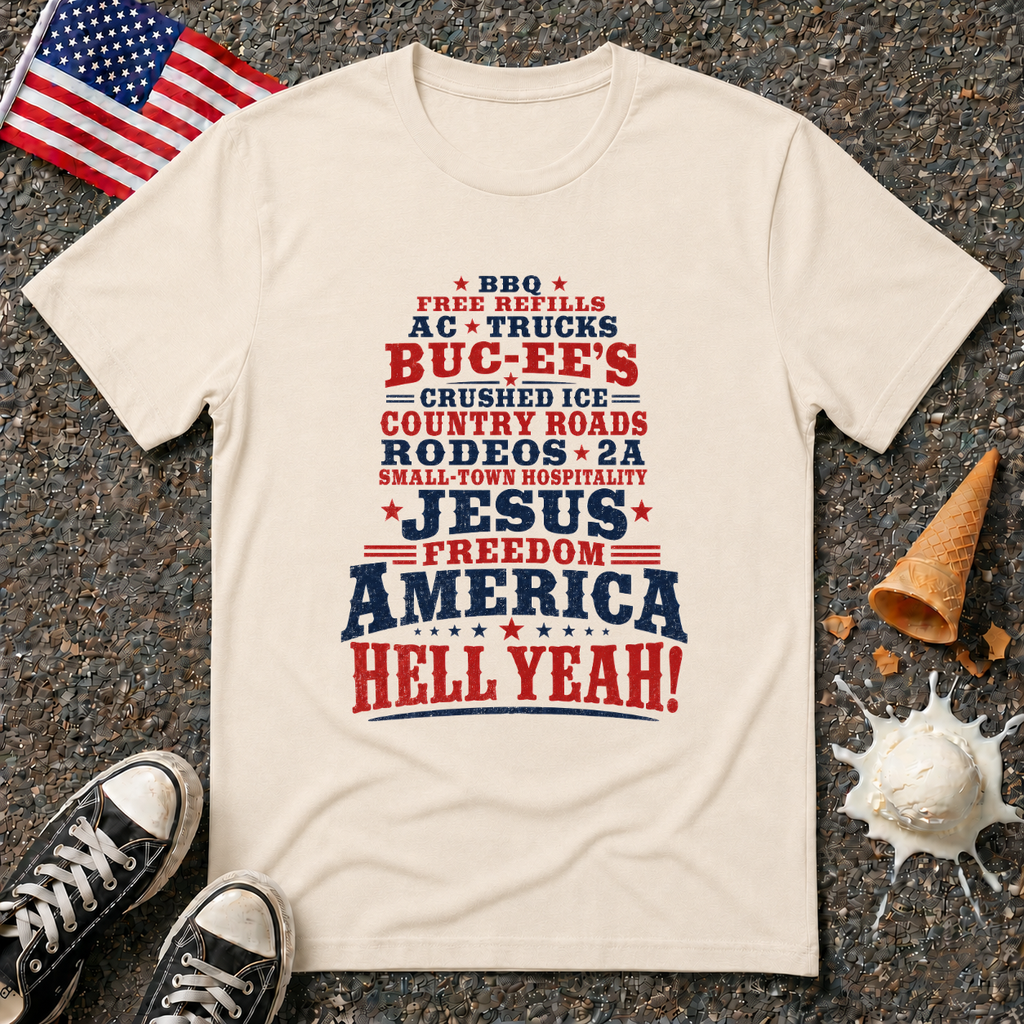 "America - Hell Yeah!" Tee