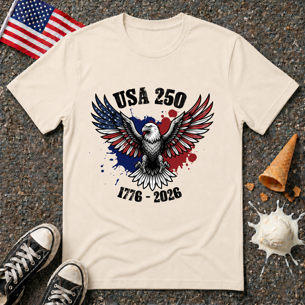 USA 250 Eagle Tee