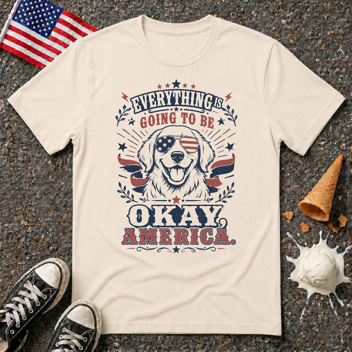 "Everything Is Going To Be Okay, America" Tee