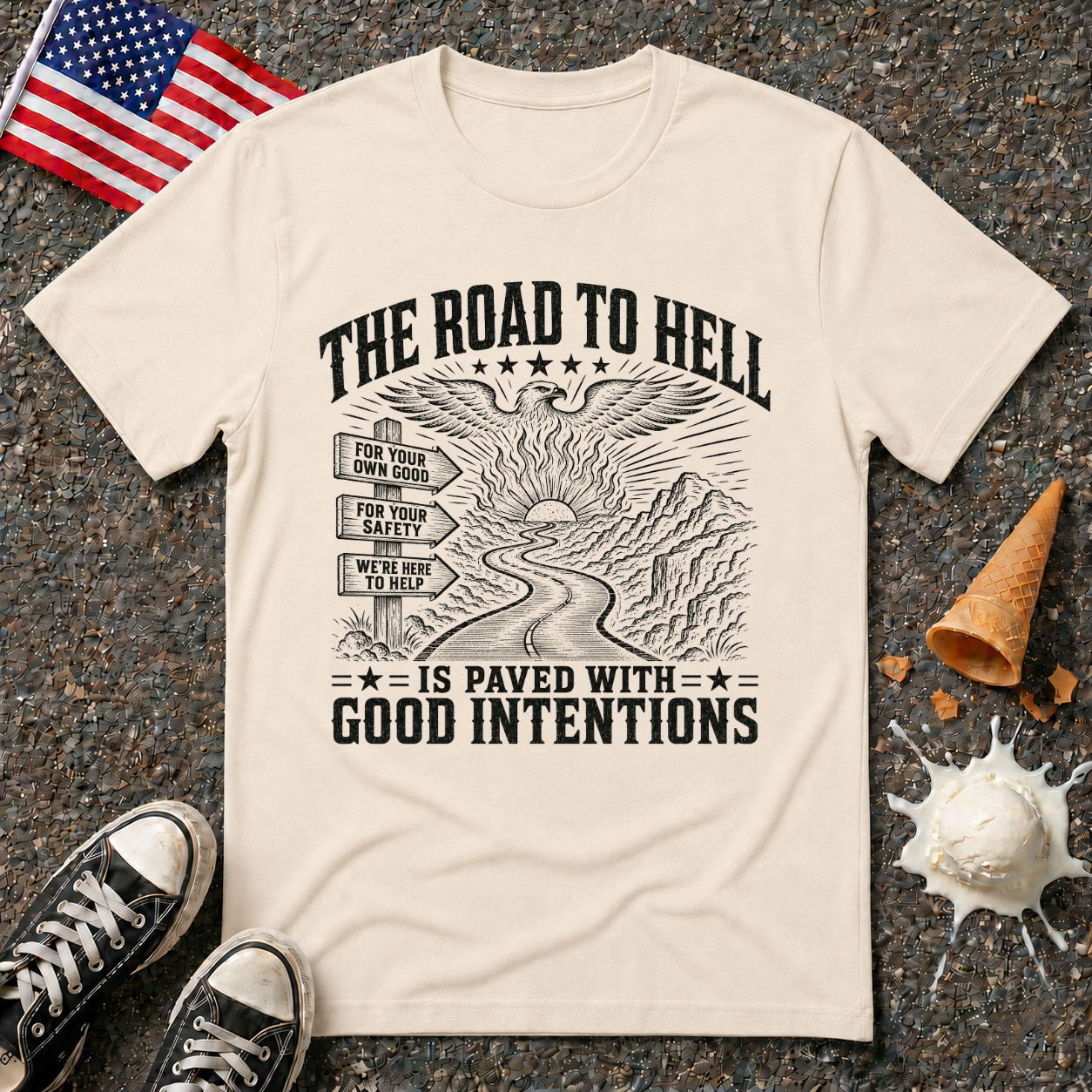 "Road to Hell" Tee