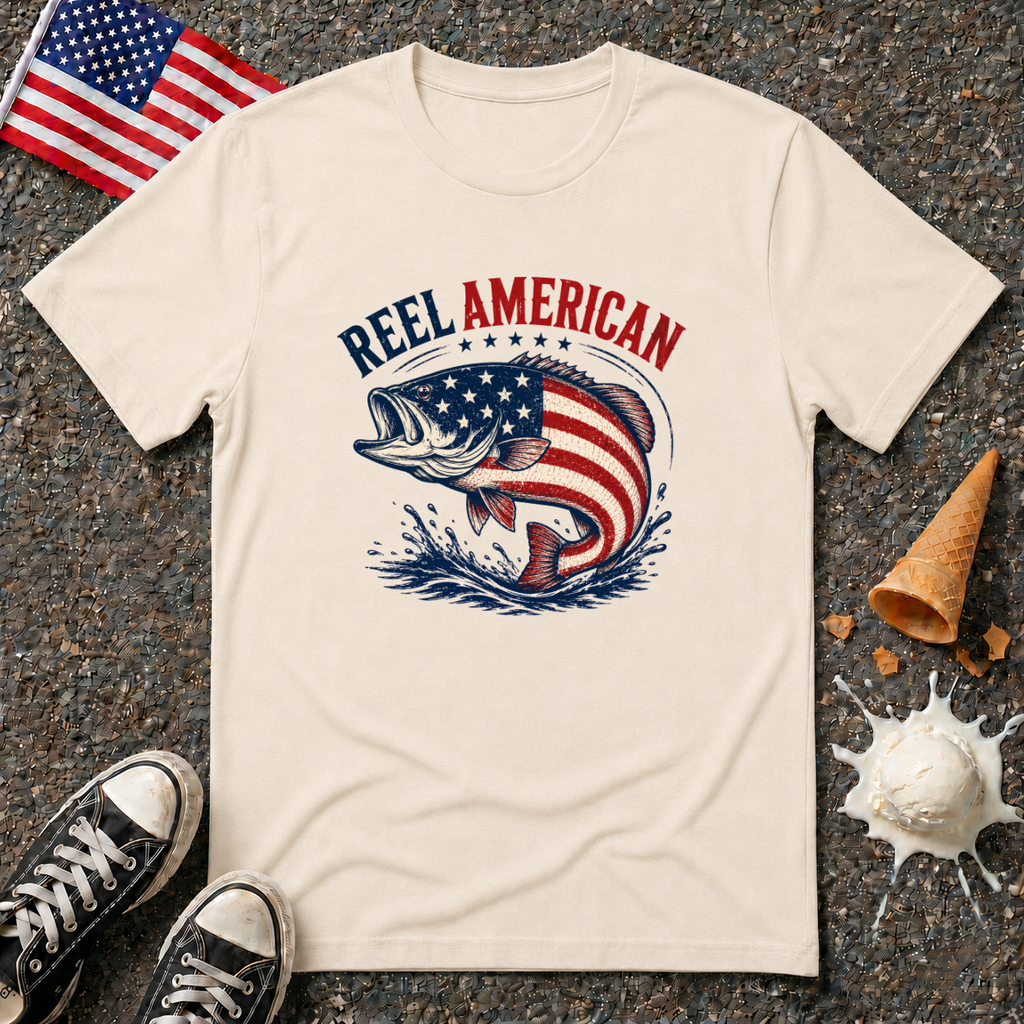 "Reel American" Tee