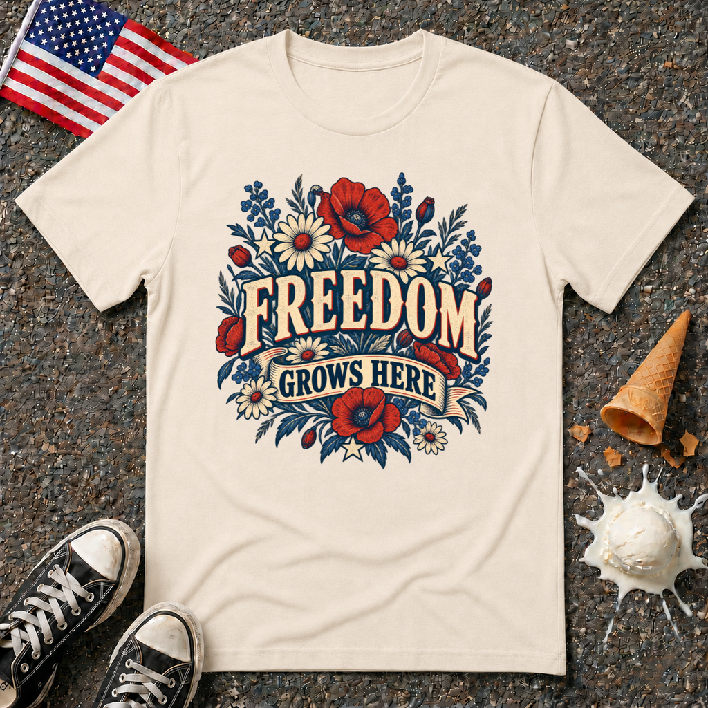 "Freedom Grows Here" Tee