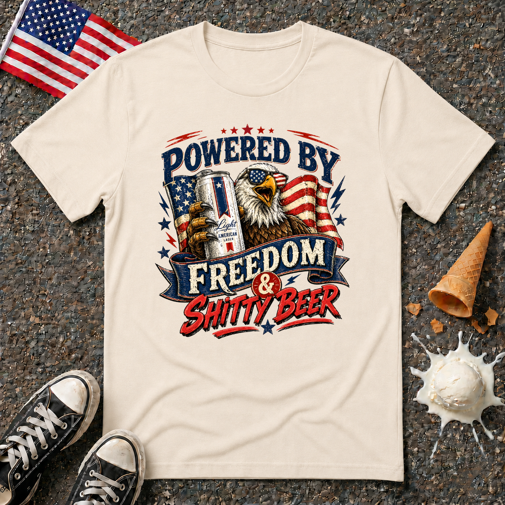 "Powered By Freedom" Tee