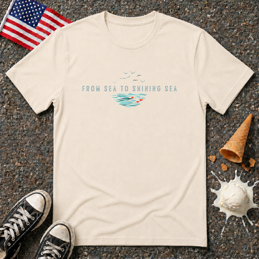 "From Sea to Shining Sea" Tee