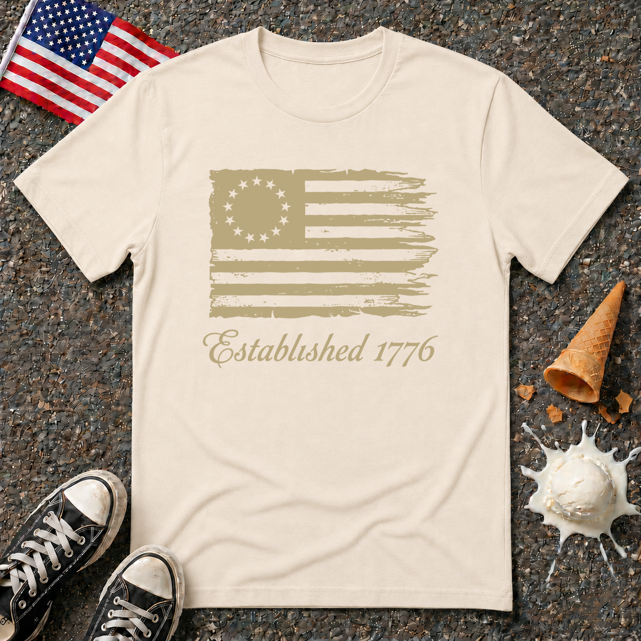Betsy Ross Flag Tee