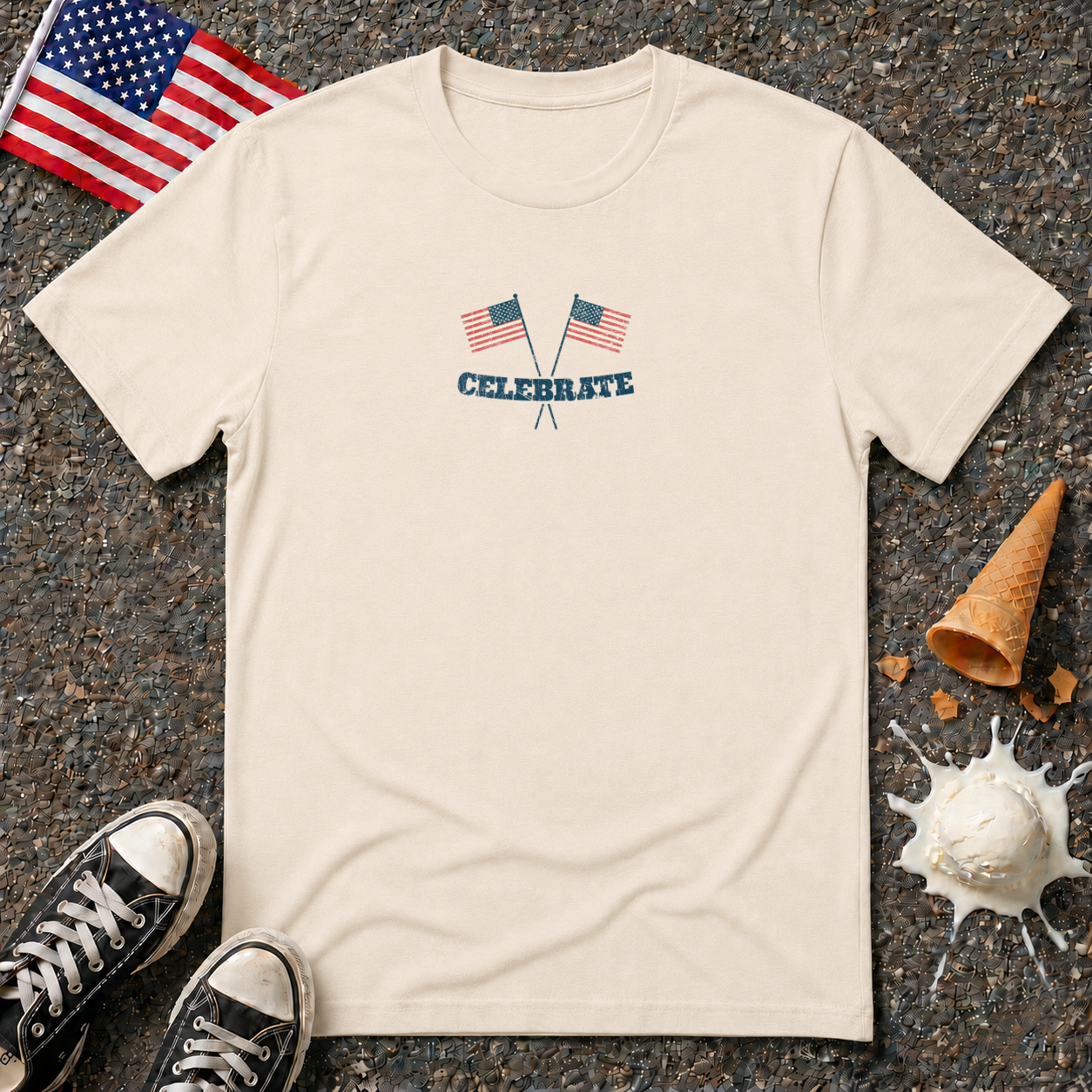 "Celebrate" Vintage Tee