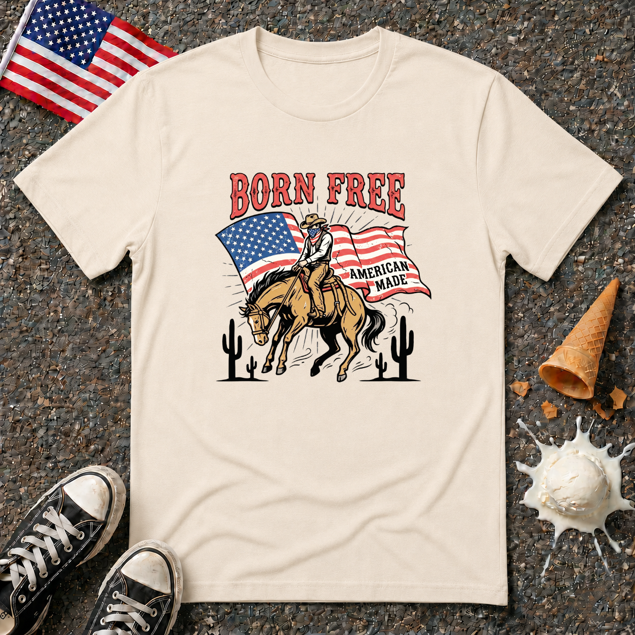 "Born Free" Tee