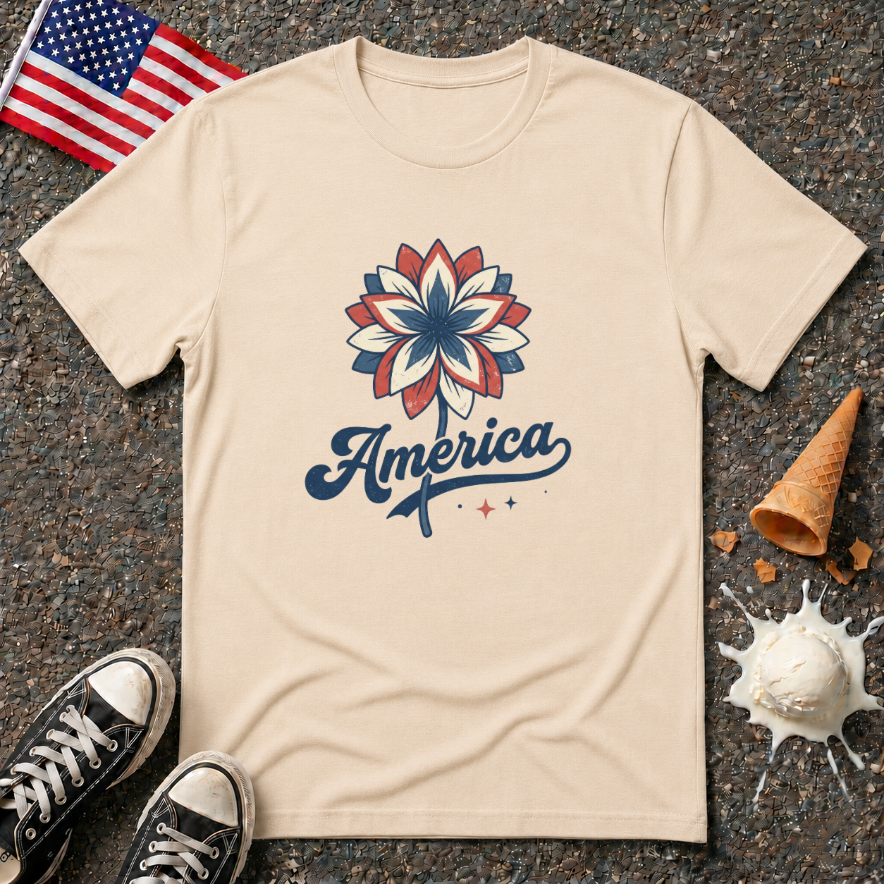 "America" Flower
