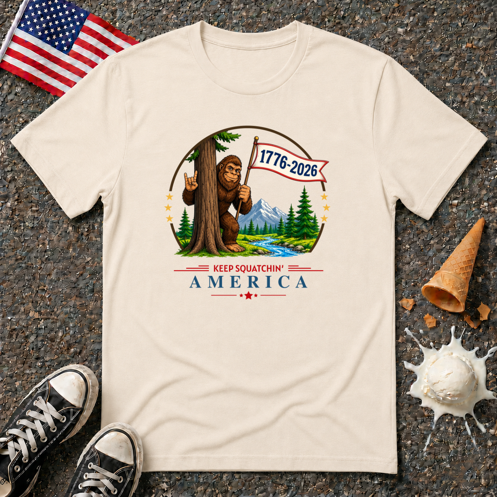 "Keep Squatchin' America" Tee