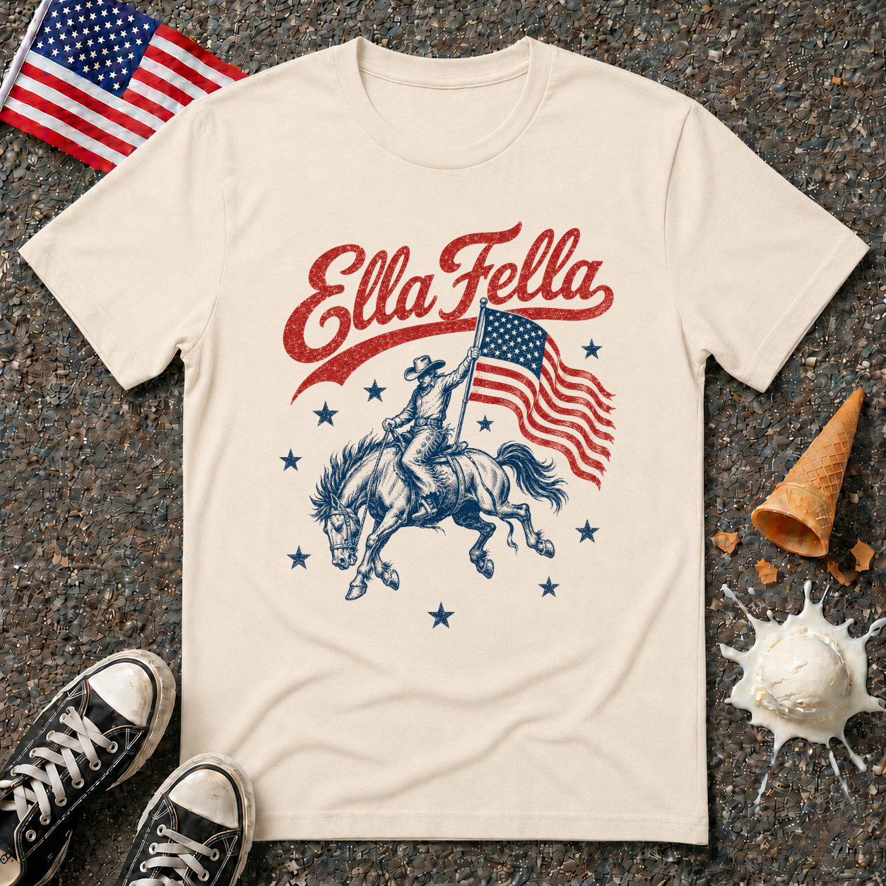 "Ella Fella" Americana Tee
