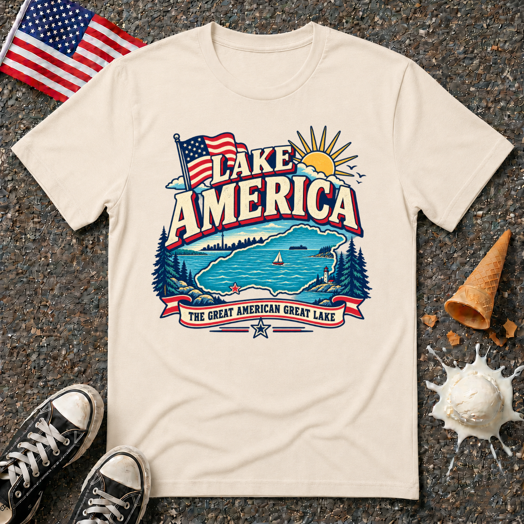 "Lake America" Vintage Tee