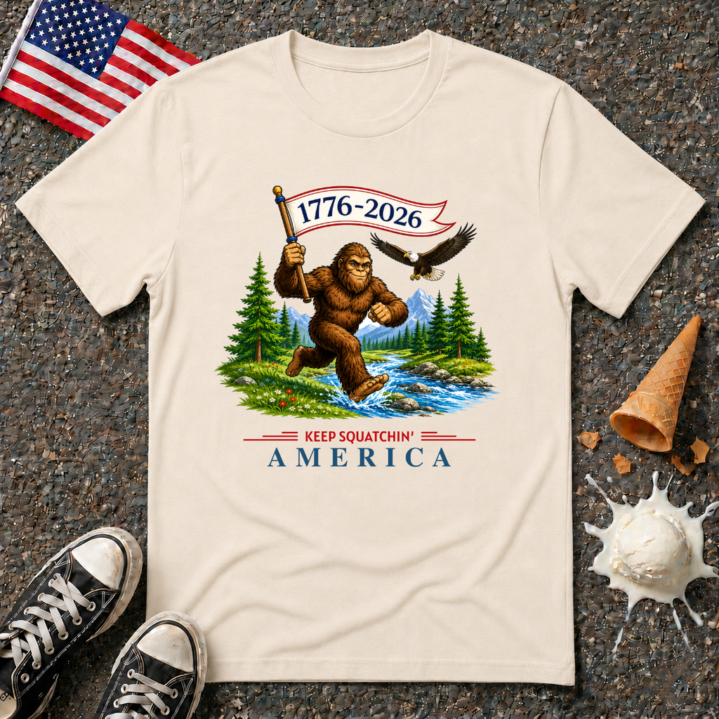 "Keep Squatchin' America" Tee