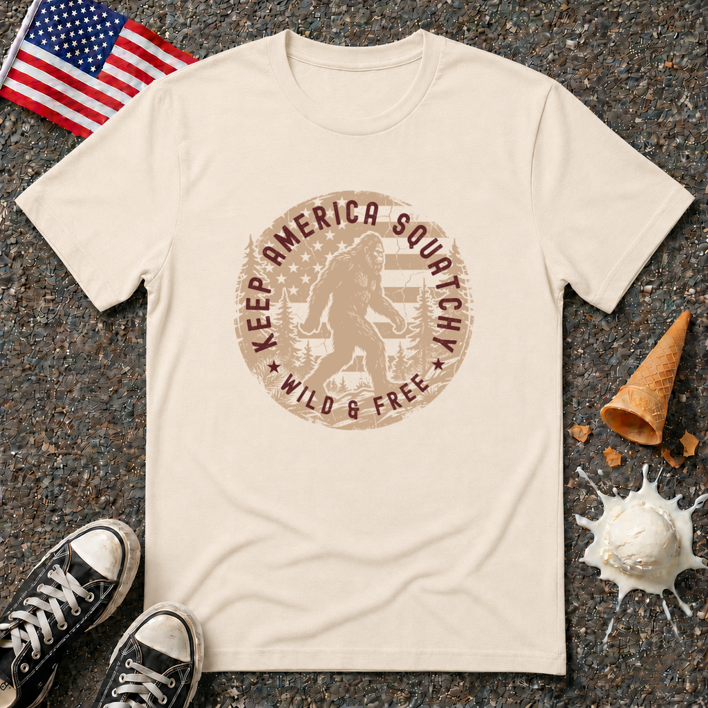 "Keep America Squatchy" Vintage Tee